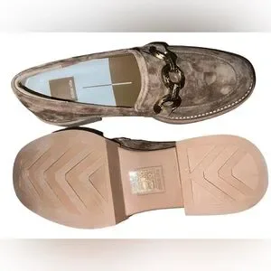 Dolce Vita | Shoes | Dolce Vita Suede Tan Gold Slip On  display picture 1